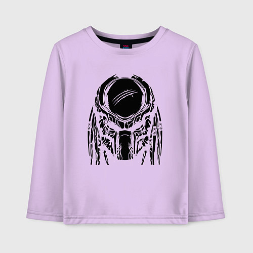 Детский лонгслив PREDATOR / Лаванда – фото 1