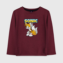 Детский лонгслив Sonic