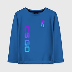 Детский лонгслив CS GO NEON