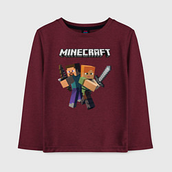 Детский лонгслив MINECRAFT