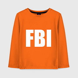 Детский лонгслив FBI