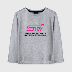 Детский лонгслив SUBARU STI Z
