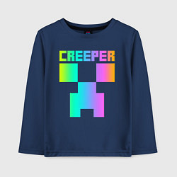 Детский лонгслив MINECRAFT CREEPER