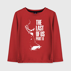 Лонгслив хлопковый детский Элли с гитарой, цвет: красный