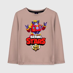 Детский лонгслив Вольт - Brawl Stars