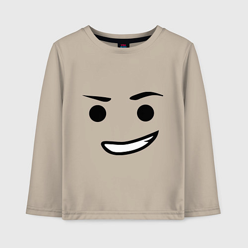 Детский лонгслив Emmet / Миндальный – фото 1