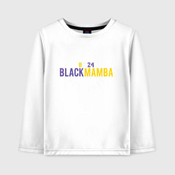 Детский лонгслив Black Mamba