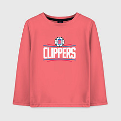 Детский лонгслив Los Angeles Clippers