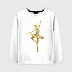 Детский лонгслив Балерина