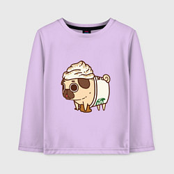 Детский лонгслив Сладкий мопс