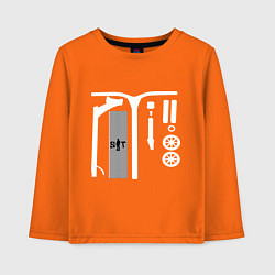 Детский лонгслив Самокат фристайл Кастом