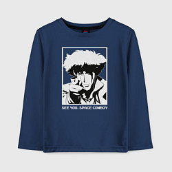 Детский лонгслив Увидимся, космический ковбой