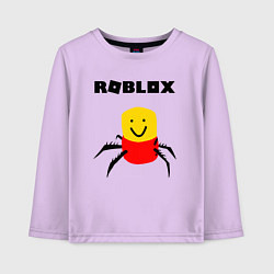 Лонгслив хлопковый детский ROBLOX, цвет: лаванда