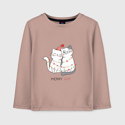 Детский лонгслив Merry Cat