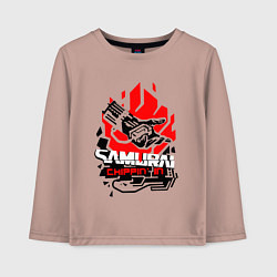 Детский лонгслив CYBERPUNK 2077 SAMURAI