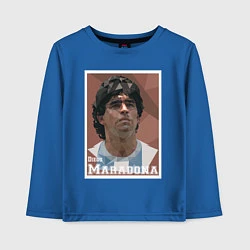 Детский лонгслив DIEGO MARADONA