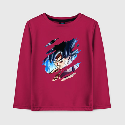 Детский лонгслив Dragon Ball / Маджента – фото 1