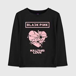 Детский лонгслив BLACKPINK