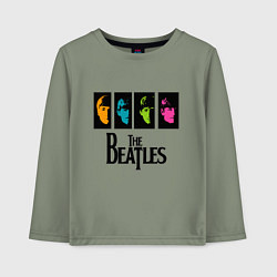 Детский лонгслив Всемирный день The Beatles