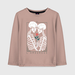 Детский лонгслив Love День святого Валентина