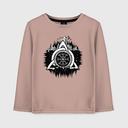 Детский лонгслив Вегвизир Рунический Компас