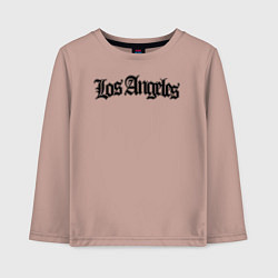 Детский лонгслив Los Angeles