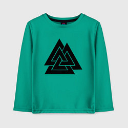 Детский лонгслив Валькнут Valknut Z