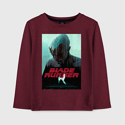 Детский лонгслив Слезы в дожде Blade Runner