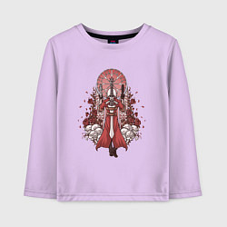 Детский лонгслив Данте в розах