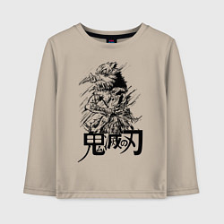 Детский лонгслив Иноске Хашибира Kimetsu no Yaiba