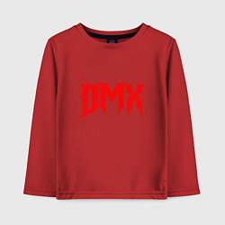 Лонгслив хлопковый детский DMX Rap, цвет: красный