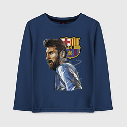 Детский лонгслив Lionel Messi Barcelona Argentina Striker