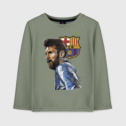 Детский лонгслив Lionel Messi Barcelona Argentina Striker
