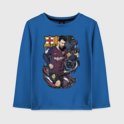 Детский лонгслив Messi Barcelona Argentina Striker