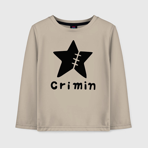 Детский лонгслив Crimin бренд One Piece / Миндальный – фото 1