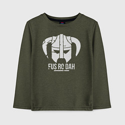 Детский лонгслив Fus Ro Dah!! Skyrim