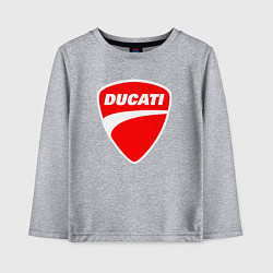 Детский лонгслив DUCATI ДУКАТИ ЭМБЛЕМА