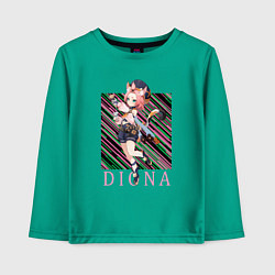 Детский лонгслив Диона Genshin Impact