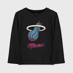 Детский лонгслив Miami Heat