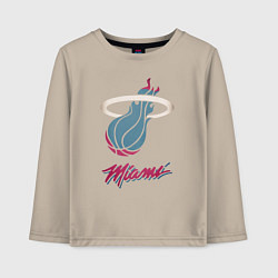 Детский лонгслив Miami Heat