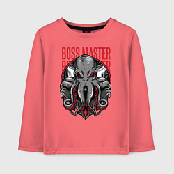 Детский лонгслив Осьминог