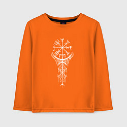Детский лонгслив Вегвизир Vegvisir Руна Z