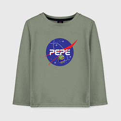 Детский лонгслив Pepe Pepe space Nasa