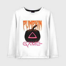 Детский лонгслив Pumpkin Game