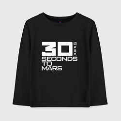 Детский лонгслив 30 Seconds To Mars logo