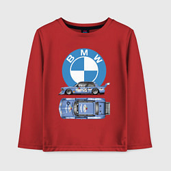 Детский лонгслив BMW Motorsport Retro, Germany