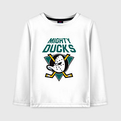 Детский лонгслив Анахайм Дакс, Mighty Ducks