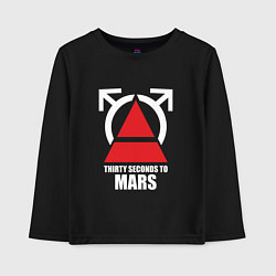 Детский лонгслив 30 Seconds To Mars Logo