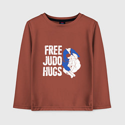 Детский лонгслив Judo Hugs