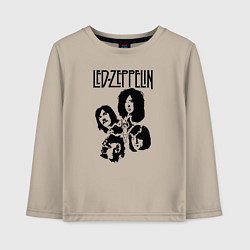 Детский лонгслив Участники группы Led Zeppelin